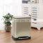 Fashion hot sale garbage bin waste can soft closing 90 degree trash bin pedal bin