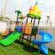 Kids outdoor playground used commercial playground equipment sale