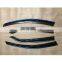 Injection Car Deflector Sheet Black Smoke Door Visors Window Rain Shields For Corolla