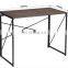 Fast shipping Black Wooden Luxury Simple Modern Executive Company Home Office Furniture Computer Laptop Table Desk