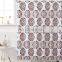 Custom waterproof curtain bathroom curtains peva plastic shower curtains