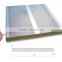 Acoustic wool panel with PE painted galvanized steel surface