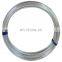 1860Mpa ASTM High quality silver 1mm 2mm 7 wire pc ht Twisted stainless steel strand rope galvanized steel wire strand