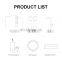Nobana OEM 100GPD CE Certification Direct Flow Compact RO Reverse Osmosis System Drink Water Purifier