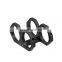 General Modified Aluminum Alloy Double Hole Support Double Oil Pump Support 60MM OEM Color Automotive Fuel Pump Clamp