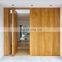 American high-grade wooden middle swing door is beautiful and atmospheric