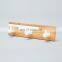 Popular Hot Selling ODM Painting Wooden Wall Hooks Adhesive Hanger Hook Rack