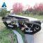 Heavy duty rubber track undercarriage robot tracked vehicles