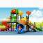 School children plastic commercial outdoor playground equipment slides for kids