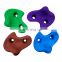 Bounviva Cheap High Quality Kids And Adults Outdoor Rock Climbing Wall Use Plastic Climbing Holds
