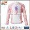 2016 SGS testing guarantee UPF 50+ girls rash guard shirt