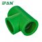 IFAN High Quality Green Colour Plumbing Fitting Non-Toxic Pn25 PPR Tee Fittings