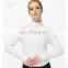 Newest Women's Long Sleeve Yoga Top Sports Casual Workout Gym Coat With Zipper Pockets Anti-bacterial Yoga Jackets