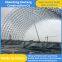 Tensile membrane structure canopy stadium membrane building architectural roof structure