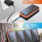 Solar PowerBank 26800mAh Large capacity outdoor waterproof solar power bank wireless charging