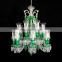 modern hotel lobby lighting decoration candle crystal chandelier luxury fancy pendant lights