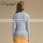 Chinese Supplier Soft Gold Cashmere Products Women High Neck Worsted Sweater