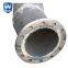 Wodon CCO wear resistant pipe with flange for coal power and steel plant