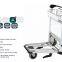 Airport Stainless Steel Luggage Hand Trolley Airport Passenger Baggage Trolleys