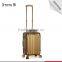 Factory Directly Fashion trolley travel luggage suitcase with 8 colors