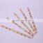 HOT disposable round bamboo chopsticks with PEbag packaging