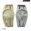 branded women vogue fashion gold and silver bangle watch