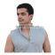 Sleevesless Henley Tshirts
