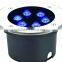 Stainless Steel Material 36*1W Mono Colour Inground 36w led underground lighting 12v