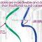 Flat Ultra Flexiable UTP Cable Cat6a with Good Price