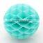 Christmas Hanging Decoration Sante Green Tissue Paper Honeycomb Balls Perfect for Christmas