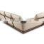 Modern Design L Shaped Sectional Sofa Set Designs And Prices Genuine Leather Sofa Set in Living Room