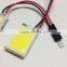 2xHID White 18-COB LED Panel Light For Interior Map/Dome/Door/Trunk Light OYXL