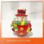 ceramic 3d sealife cookie jar in Snowman theme candy jar
