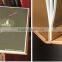 Fashion restaurant customized A4 leather menu cover