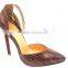 sexy shoes high heel for party ,lady office Buckle Strap high heel shoes