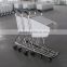 2016 Hot Selling Aluminium/stainless steel Airport Trolley/hotel luggage trolley/airport luggage trolley