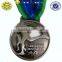 custom cheap Wholesale souvenir sports award black nickel medal