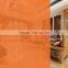 orange color self adhesive window film solid decorative window film