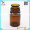 hot sale amber pharmaceutical cylinder glass medicine bottle 20ml