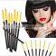 50pcs/lot Glad Lash Cosmetic Eyelash Extension Disposable Mascara Wand Brush Wands Makeup Applicator Lash Make Up Tool