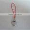 Factory Supplies Red Fashion Mobile Phone Strap With Key Ring For Decoration