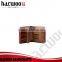 4 slot pu watch travel box,brown color leather watch travel bag,watch travel bag