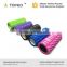 TOPKO 13'' x 5'' Custom Labeling Eco-Friendly EVA hollow foam roller for muscle massage