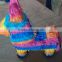 custom shape color paper party pinata