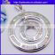 925 Sterling Silver Necklace White Fire Opal Gemstone Sterling Silver Circle Pendant Wholesale
