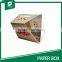 Paper display cardboard box supplier in China