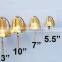 Brass Plated Hanging Ship's Bell / Decorative ship bells NBB 0012