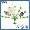 Interesting peacock name card and memo card holder, office desk peacock note card holder ID card holder