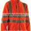 3M Reflecive Tape hi Vis Yellow Fleece Work Jacket