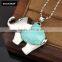 Jewelry Wholesale Thailand Blue Gemstone Elephant Necklace